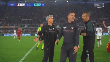 رم ؛ درگیری و اخراج پائولو سوزا در دیدار برابر آاس رم