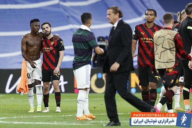 رئال مادرید ؛ تصاویری از خنده های وینیسیوس در کنار هالند، واکر و برناردو