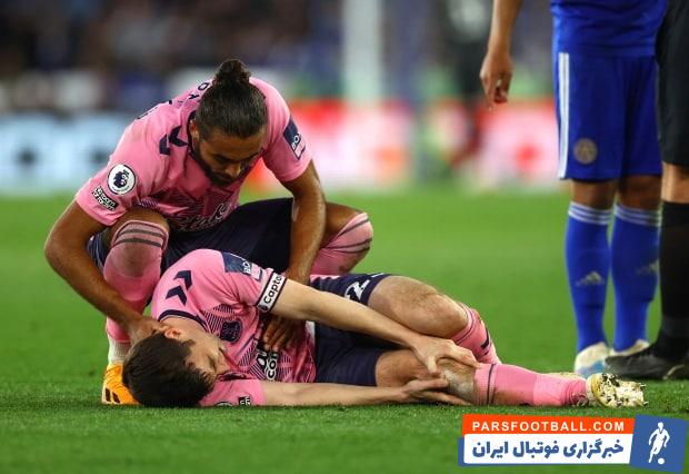 اورتون ؛ انتقال کولمن به بیمارستان پس از مصدومیت در دیدار برابر لسترسیتی