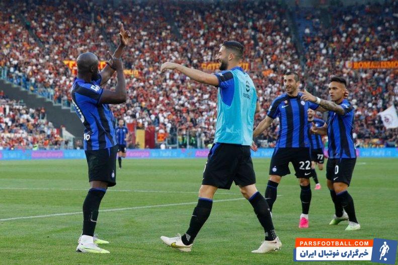 اینتر ؛ چرخش دیدنی لوکاکو به ثمر رساندن گل دوم اینتر به رم