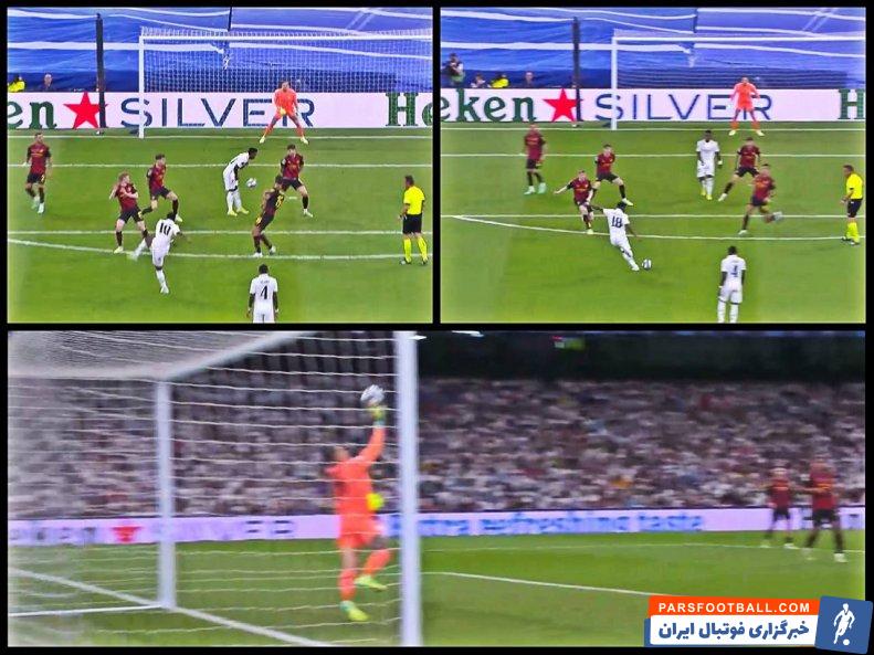 رئال مادرید ؛ سیو های ادرسون در برابر ضربات بنزما و شوامنی 