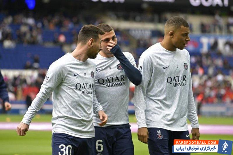 مسی ؛ غیبت لیونل مسی و کیلیان امباپه در تمرین پاری سن ژرمن