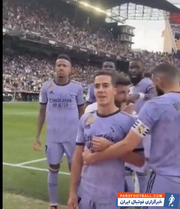 وینیسیوس ؛ دفاع واسکز از وینیسیوس در مقابل هواداران والنسیا