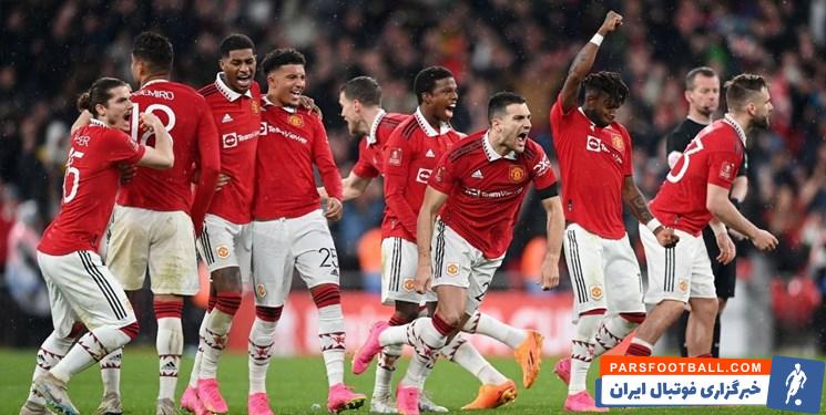 منچستریونایتد ؛ مارسیال، هندرسون، تیس، ویلیامز، بایی، مگوایر، فرد و مکتامینی