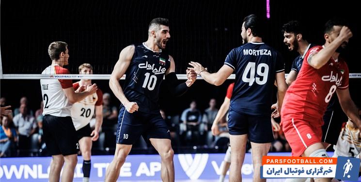 تیم ملی ؛ برد سه بر صفر تیم ملی والیبال برابر المان در لیگ ملت های والیبال هفته دوم
