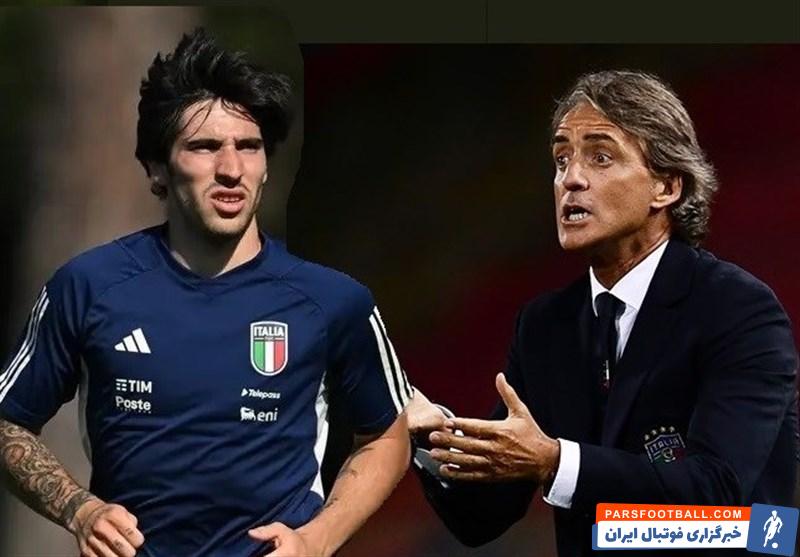 تونالی ؛ مانچینی : بابت این موضوع باید تأسف خورد