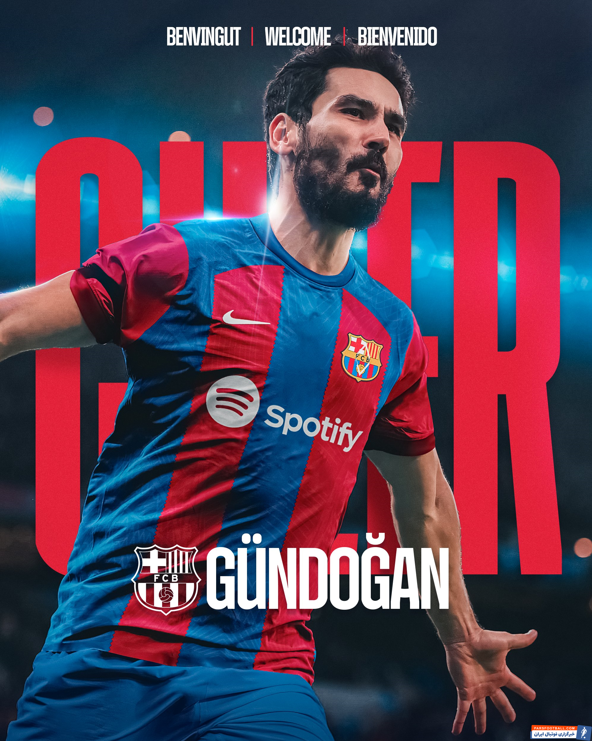 بارسلونا ؛ ایکلای گوندوغان به بارسلونا ملحق شد 