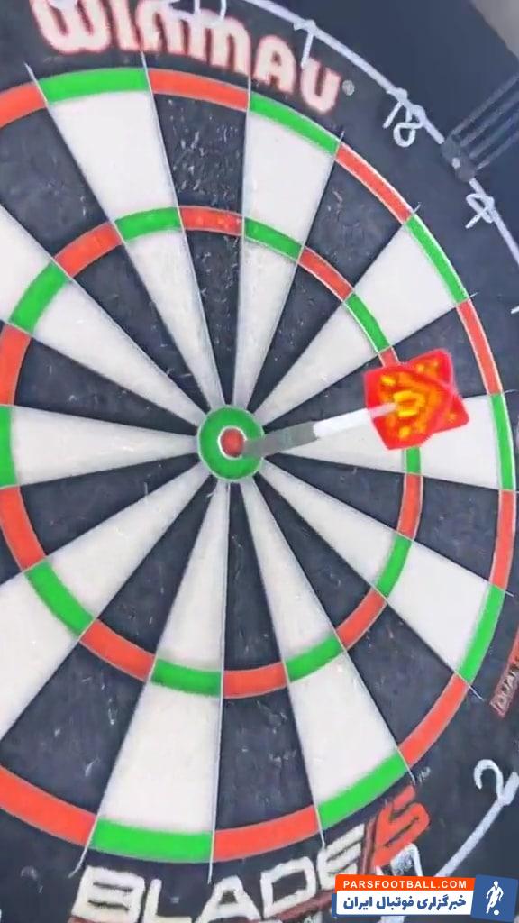 ساکا ؛ مهارت دیدنی فودن در پرتاب دارت 