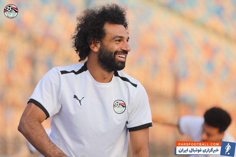 مصر ؛ محمد صلاح با انگیزه در تمرینات تیم ملی مصر