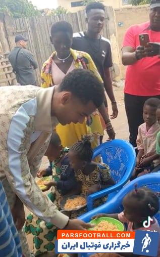 خاکپو ؛ حضور کودی خاکپو در کشور توگو و کمک به نیازمندان