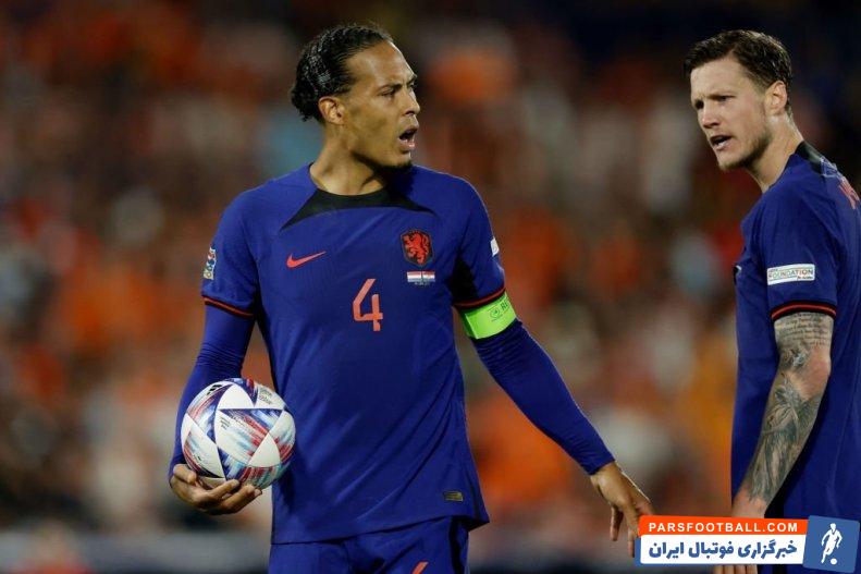 هلند ؛ درگیری لفظی ویرژیل فن‌دایک با ووت وخهورست در دیدار هلند - کرواسی 