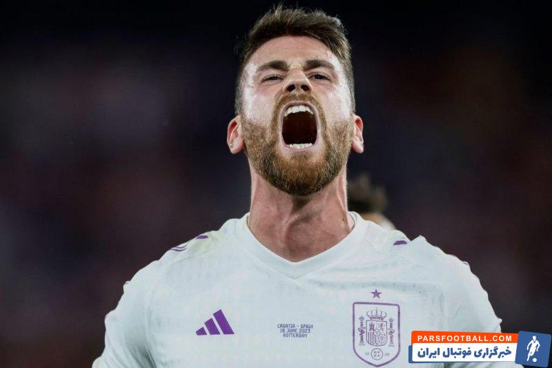 اسپانیا ؛ مهار پنالتی زیبای اونای سیمون با پا