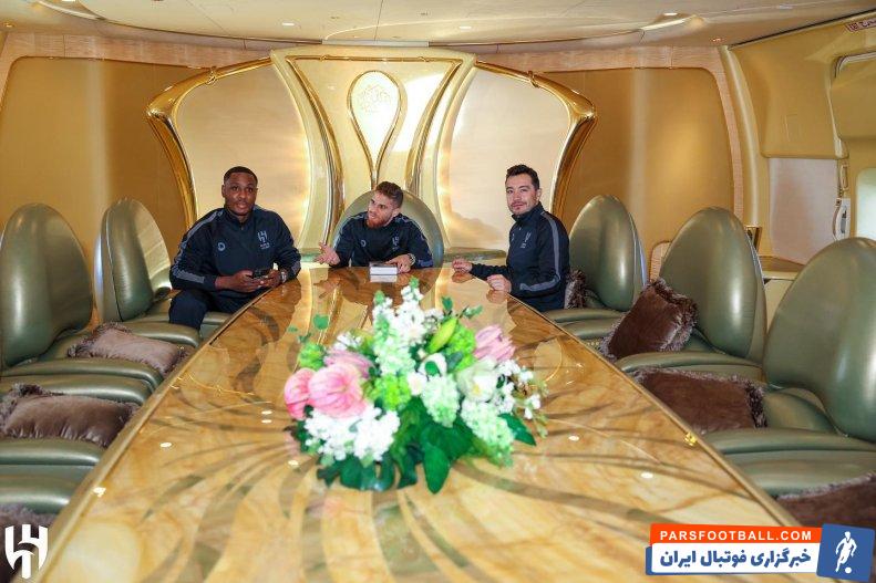 ایگالو و نمایش امکانات هواپیمای لوکس 220 میلیون دلاری الهلال