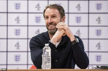 منچسترسیتی ؛ ساوتگیت : قهرمانی سیتی برای تیم ملی هم خبر عالی‌ای است