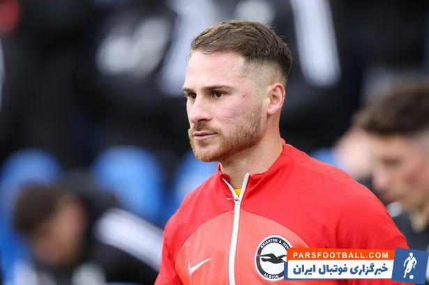 لیورپول ؛ مک آلیستر با هودی و عینک آفتابی در کمپ تمرین لیورپول