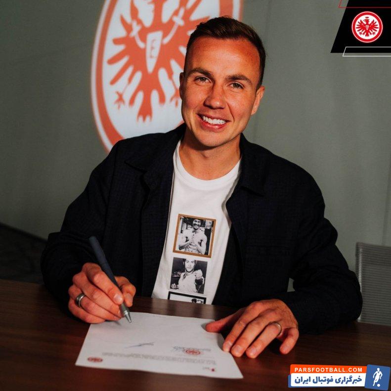 گوتزه قراردش را با فرانکفورت تا 2026 تمدید کرد