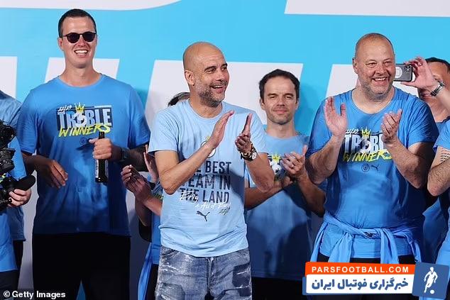 گواردیولا پاداش مالی شش رقمی خود را بین کارکنان سیتی تقسیم کرد