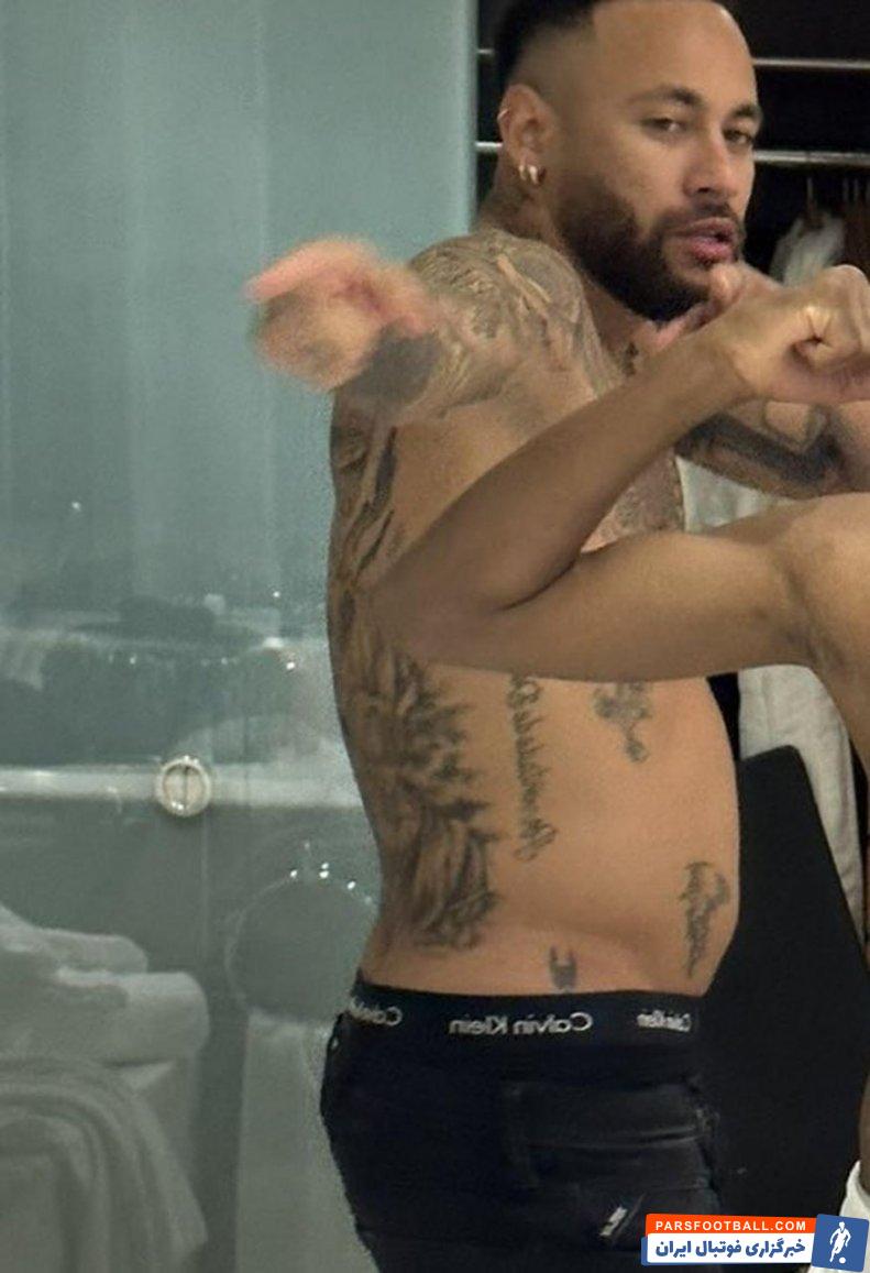 برزیل ؛ تصویری از اضافه وزن بیش از حد نیمار