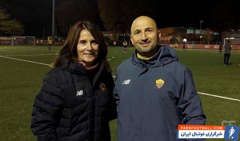 عابدی سرمربی تیم زنان زیر 17 سال آاس رم شد