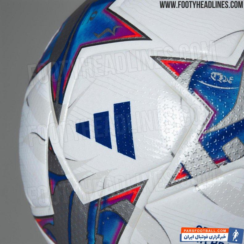 لیگ قهرمانان ؛ تصاویر توپ ساخته آدیداس برای لیگ قهرمانان 2023/2024