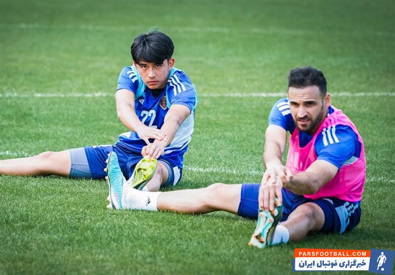 الوحده ؛ حضور احمد نوراللهی در تمرینات الوحده