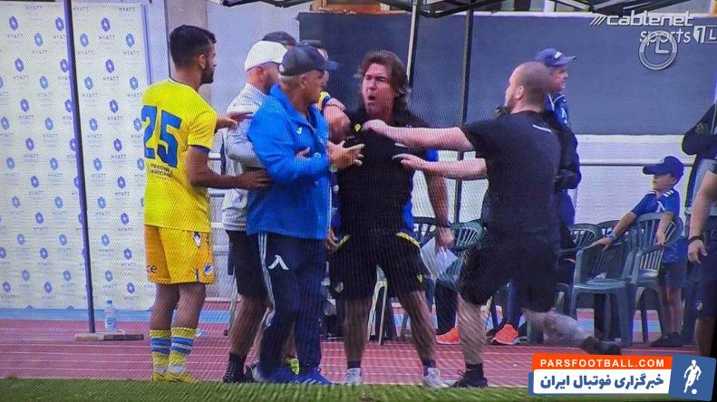 ساپینتو ؛ درگیری ساپینتو با کادر فنی لوسکی صوفیه در دیدار دوستانه