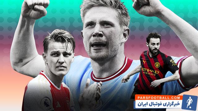 هافبک ؛ کوین دیبروینه در صدر برترین هافبک هجومی های فصل 2022/2023