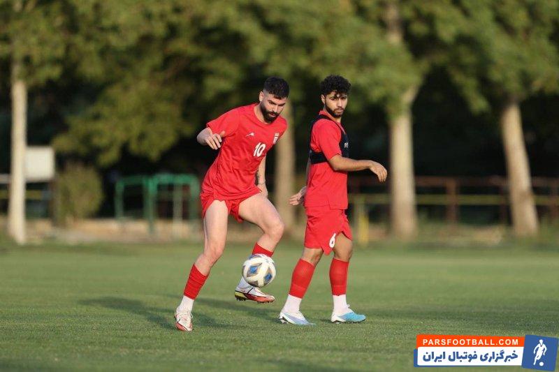 تیم امید ؛ سامان فلاح و یاسین سلمانی در اردوی تیم ملی امید