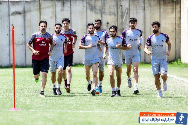 تراکتور ؛ دوندگی طولانی بازیکنان تراکتور زیر نظر نصرتی