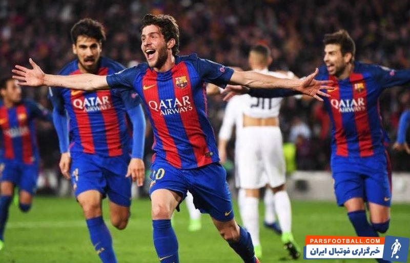 بارسلونا ؛ روبرتو : اگر قهرمان لیگ قهرمانان شویم، کل تیم موهایشان را رنگ خواهند کرد