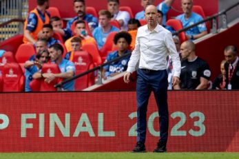 منچستریونایتد ؛ تن هاخ : باید بسیار بی‌رحم‌تر در زمین ظاهر شویم و بیشتر گل بزنیم