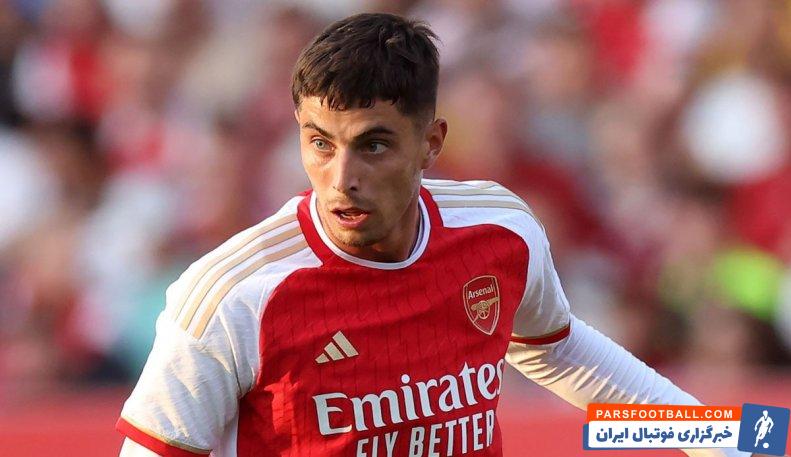 هاورتز ؛ آرتتا : هاورتز توانایی بازی در نقاط مختلف زمین را دارد