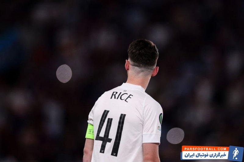 آرسنال ؛ دکلان رایس و مشکل انتخاب شماره پیراهن 41 در آرسنال