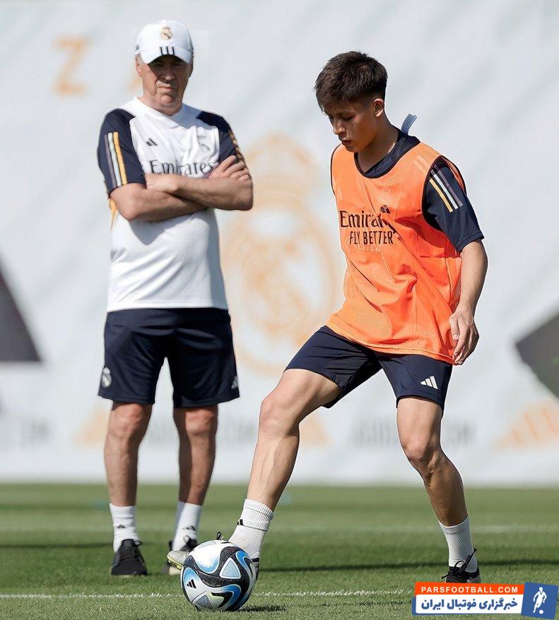 رئال مادرید ؛ عملکرد عالی براهیم دیاز و آردا گولر در تمرین رئال مادرید