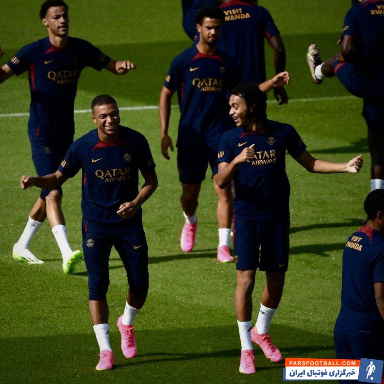 امباپه ؛ اتان امباپه برادر کیلیان تنها حامی وی در تمرینات