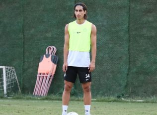 تراکتور ؛ محمد نادری در تمرینات تراکتور زیر نظر خمس