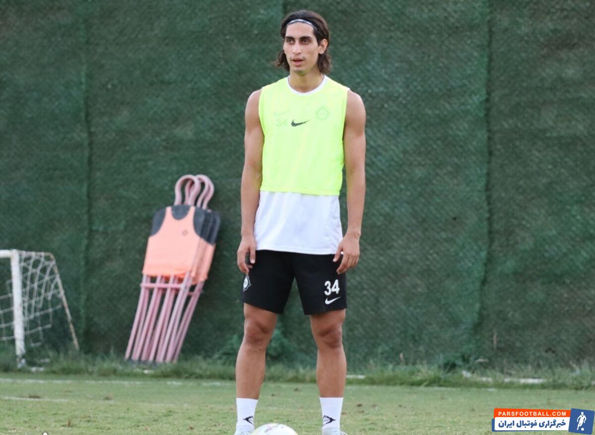 تراکتور ؛ محمد نادری در تمرینات تراکتور زیر نظر خمس