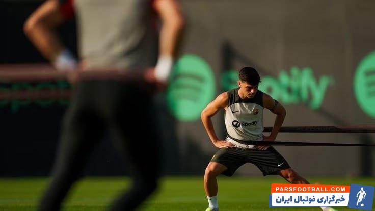 پدری در تعطیلات پیش فصل به جای خوش گذرانی در حال تمرین سخت و فشرده بود