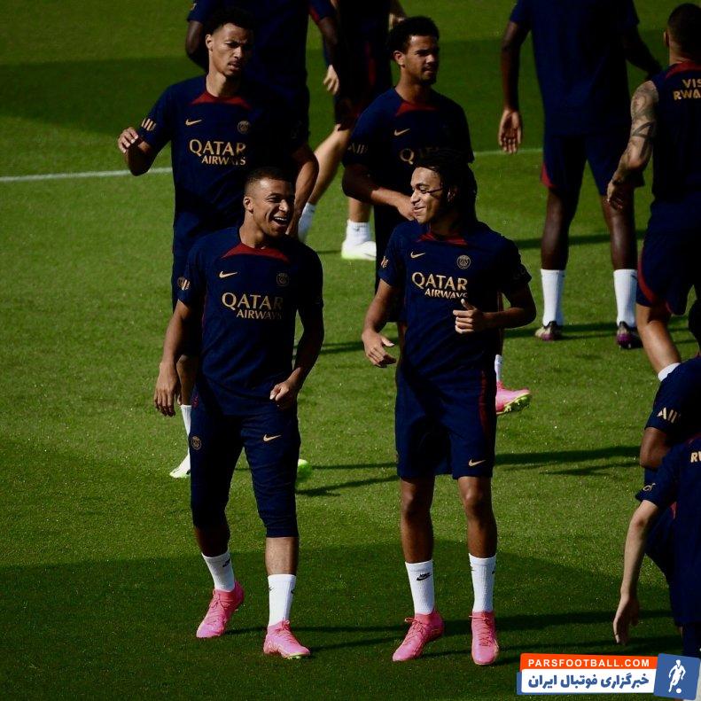 امباپه ؛ اتان امباپه برادر کیلیان تنها حامی وی در تمرینات