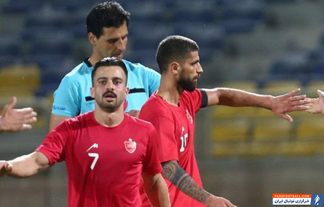 سروش رفیعی با ظاهری متفاوت در بازی مقابل مس رفسنجان حاضر شد