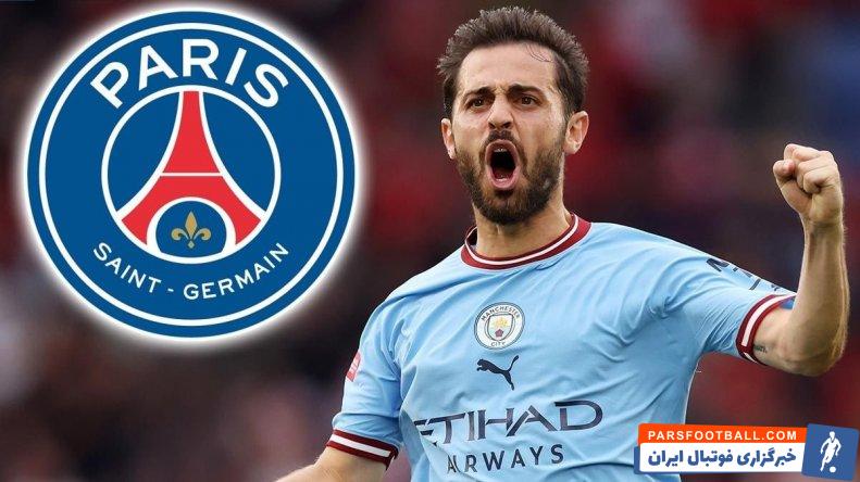 سیلوا ؛ پاری سن ژرمن به دبنال جذب برناردو