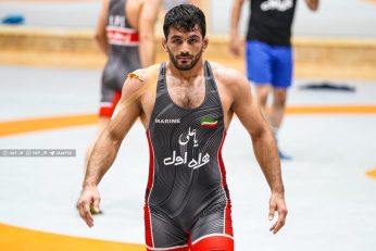 کشتی ؛ حسن یزدانی دروازه بان شد