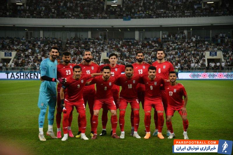 تیم ملی ایران در رده بیست و دوم جهان