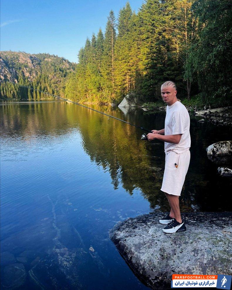 هالند ؛ رونمایی ارلینگ هالند از مدل موی جدیدش 