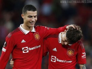 رونالدو ؛ گارناچو با پیراهن هفت رونالدو در النصر در حال تمرین