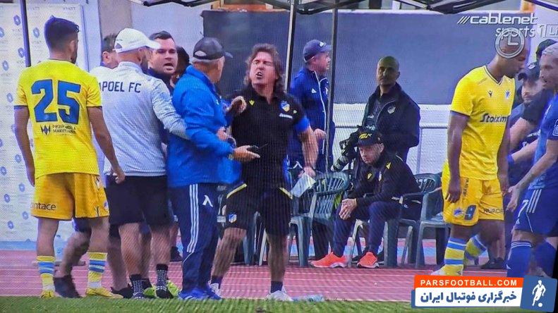 ساپینتو ؛ درگیری ساپینتو با کادر فنی لوسکی صوفیه در دیدار دوستانه