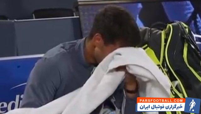 آلکاراس ؛ گریه آلکاراس پس از باخت برابر نواک جوکوویچ در فینال مسترز سینسیناتی 