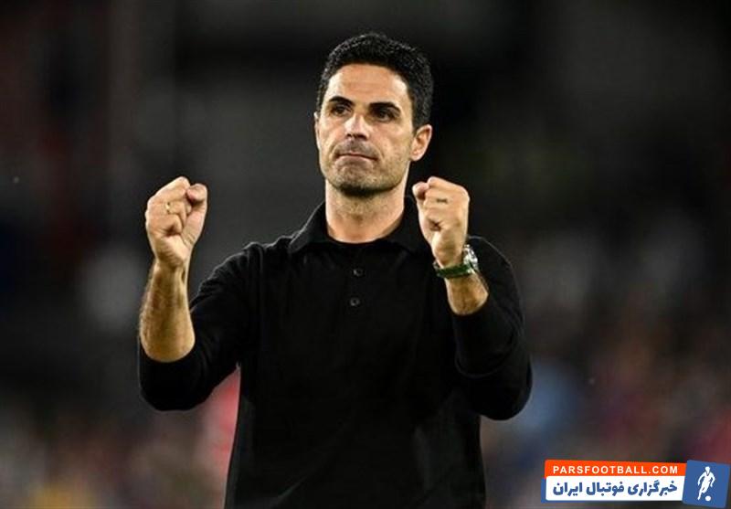 آرتتا سرمربی آرسنال : واقعاً از عملکرد تیمم خوشحالم