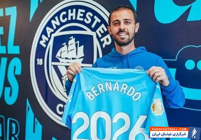سیلوا ؛ تمدید قرارداد برناردو سیلوا با منچسترسیتی تا 2026