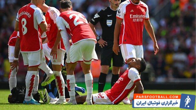 تیمبر ؛ مصدومیت تیمبر مدافع آرسنال از ناحیه رباط صلیبی